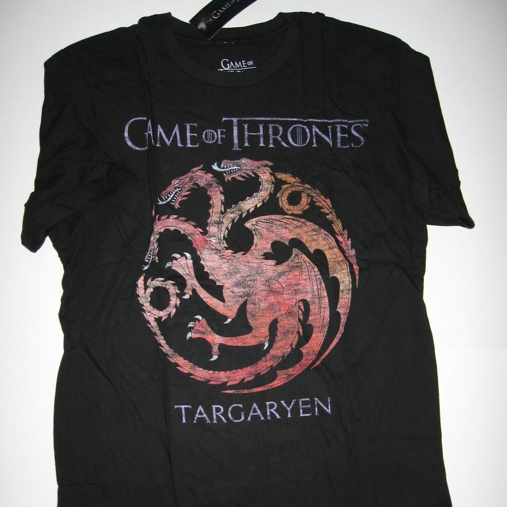 HOST PICK Black GAME OF THRONES Tee T Shirt